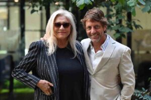 Mara Venier ed Angelo Mellone