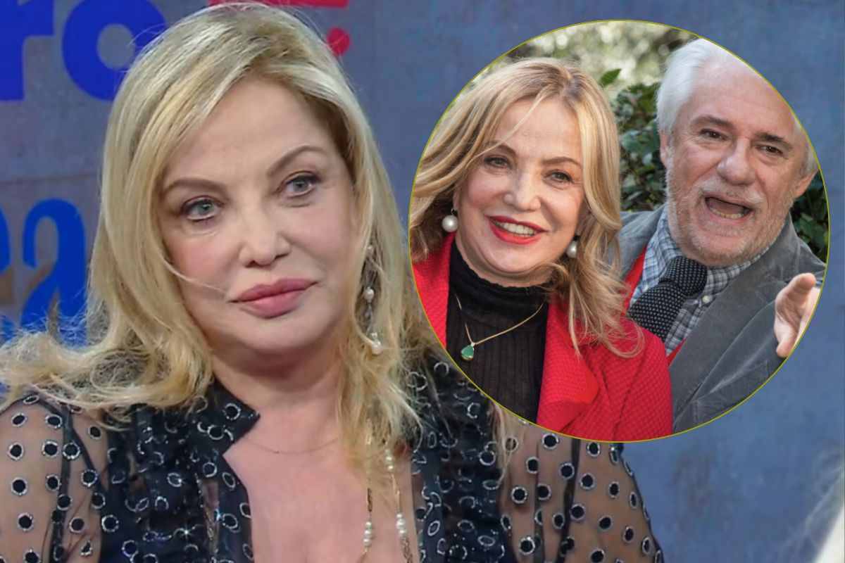 La Izzo insieme al marito Ricky Tognazzi