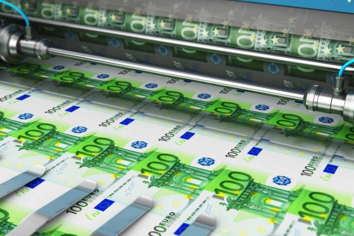 Stampa banconote da 100 euro